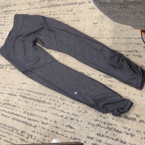 Lululemon Rain-On Train-On Tight Heathered Black - Picture 13 of 13